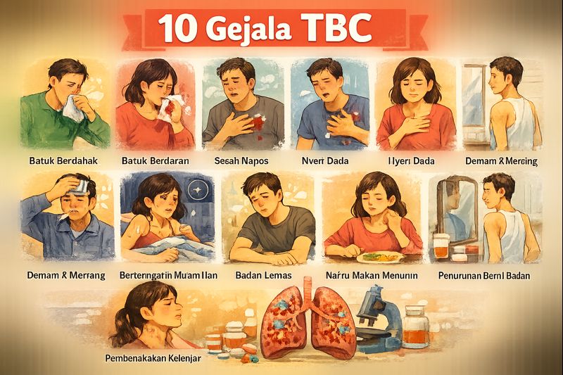 Mikroskop Mycobacterium tuberculosis